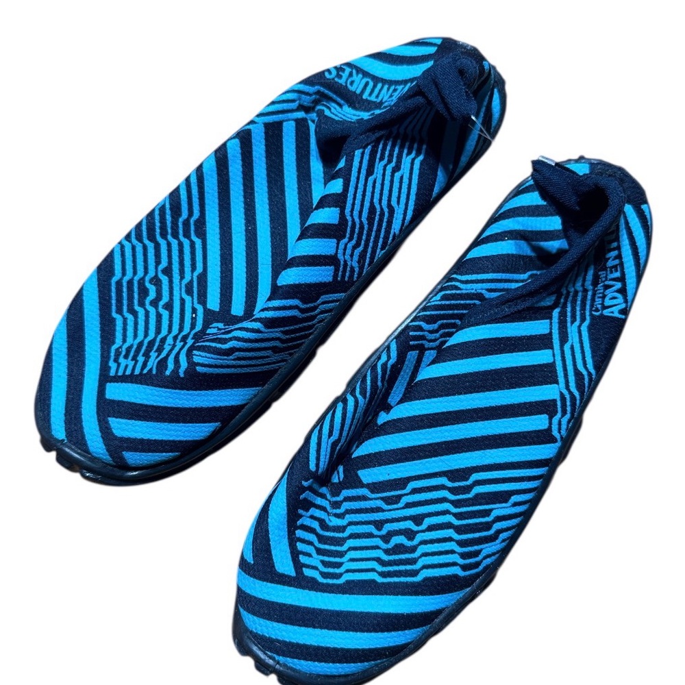New Aqua Luva Carnival Adventure Womans Water Shoes Teal Blue Size 6